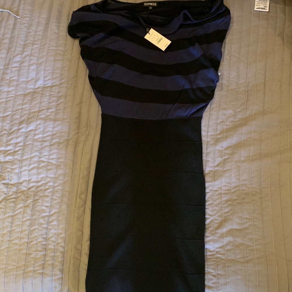 Cute tight dress.